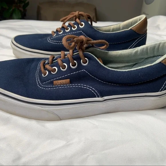 Vans women 9 men 7.5 Off The Wall Blue lace up - Picture 4 of 6